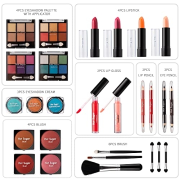 Hot Sugar All In One Makeup Set for Teen Girls Ages 10-12