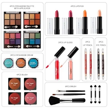 Hot Sugar All In One Makeup Set for Teen Girls Ages 10-12