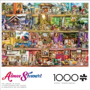 Library of Dogs 1000 Piece Puzzle - Buffalo Games