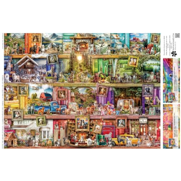 Library of Dogs 1000 Piece Puzzle - Buffalo Games