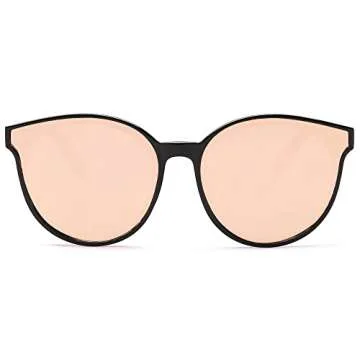 SojoS Vintage Round Sunglasses - Stylish UV Protection