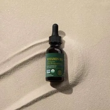 Organic B12 Liquid Drops 5000 mcg 3-in-1 Nurturing Formula