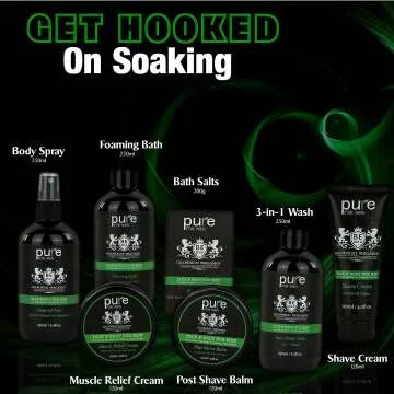 Men's Essential Oil Spa Gift Set for Relaxation
