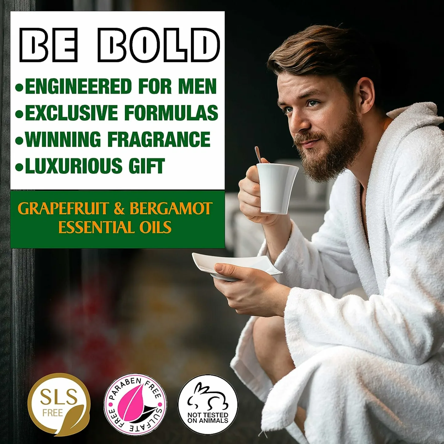 Men's Essential Oil Spa Gift Set for Relaxation