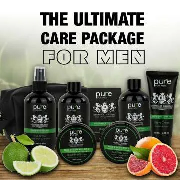 Men's Essential Oil Spa Gift Set for Relaxation
