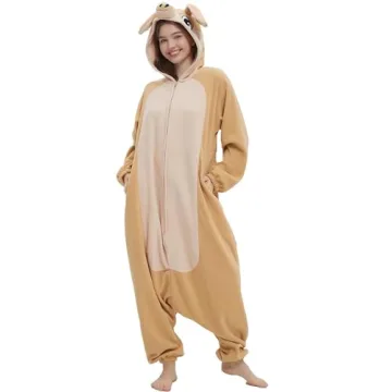 Aardvark Onesie Costume for Adults - Fun & Cozy