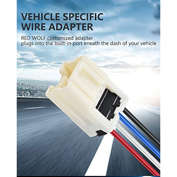 RED WOLF Trailer Brake Controller Wiring Harness for Nissan & Infiniti