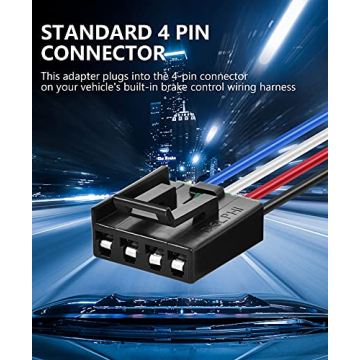 RED WOLF Trailer Brake Controller Wiring Harness for Nissan & Infiniti