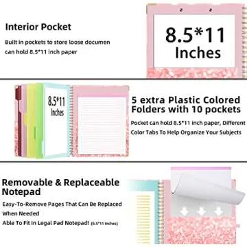Lateefah Clipboard with Storage for School and Office Organization