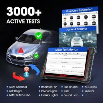 Autel MaxiPRO MP900-BT Kit Scanner w/ 200 Bucks OBD1 Kit: 2025 DoIP/CAN FD MP900BT Kit, New Model of MK900BT MP900-BT MS906BT, Pro ECU Coding as MS906 Pro, 3000+ Tests, 40+ Service, OS 11, FCA SGW