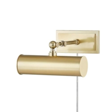 MITZI HUDSON VALLEY LIGHTING Holly Picture Light - Elegant Aged Brass Finish