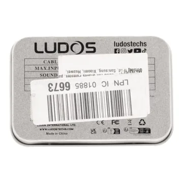 LUDOS FEROX Earbuds with Microphone & Warranty