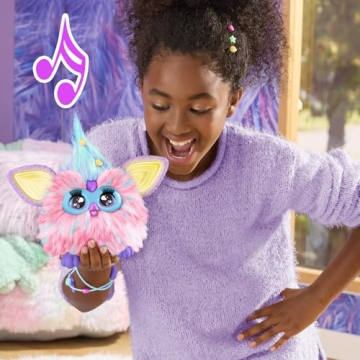 Furby Cotton Candy Interactive Plush Toy for Kids