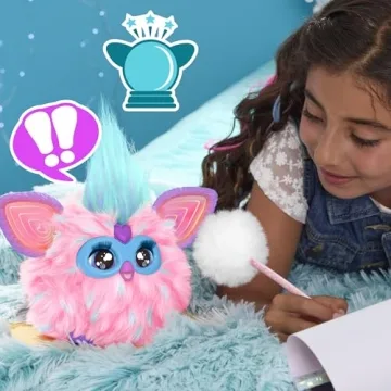 Furby Cotton Candy Interactive Plush Toy for Kids
