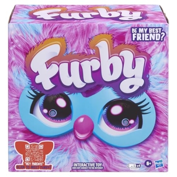 Furby Cotton Candy Interactive Plush Toy for Kids