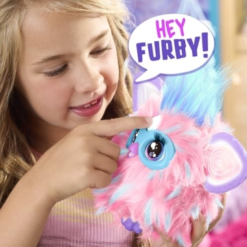 Furby Cotton Candy Interactive Plush Toy for Kids