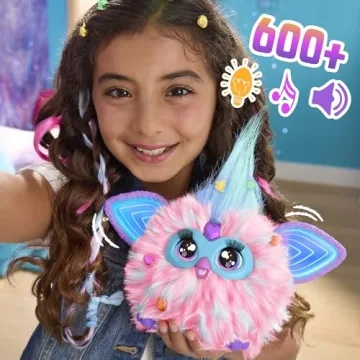 Furby Cotton Candy Interactive Plush Toy for Kids