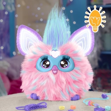 Furby Cotton Candy Interactive Plush Toy for Kids