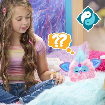 Furby Cotton Candy Interactive Plush Toy for Kids
