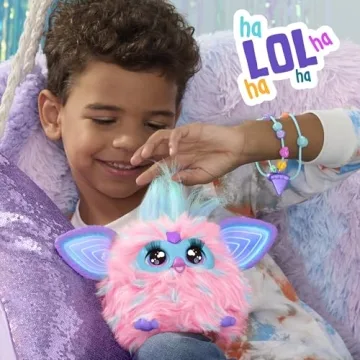 Furby Cotton Candy Interactive Plush Toy for Kids
