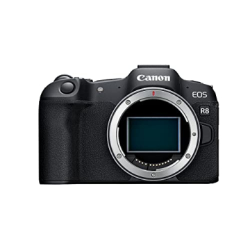 Canon EOS R8 Full-Frame Camera with 4K Video