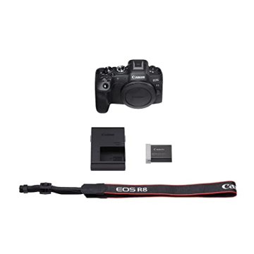 Canon EOS R8 Full-Frame Camera with 4K Video