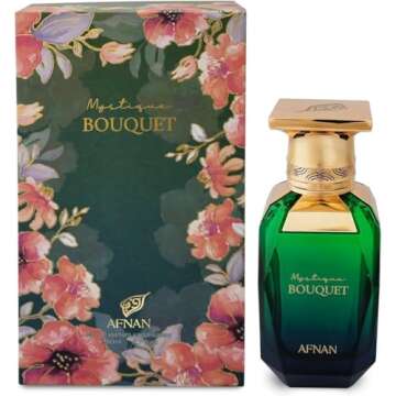Afnan Mystique Bouquet Eau De Parfum for Women, 2.7 Fl. Oz