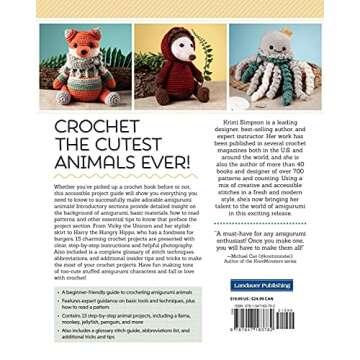 Anyone Can Crochet Amigurumi Animals: 15 Adorable Crochet Patterns