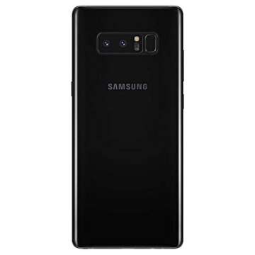 Samsung Galaxy Note 8, 64GB, Midnight Black - Fully Unlocked (Renewed)