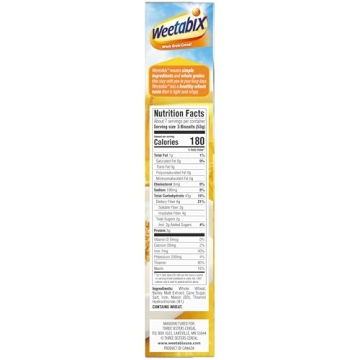 Wholesome Weetabix Biscuits Whole Grain Cereal - 14 Oz Box