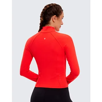 CRZ YOGA Butterluxe Women's Cropped Slim Fit Jacket