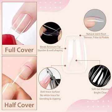 UNA GELLA Nail Gel Kit for Stunning At-Home Nails