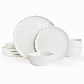 Famiware 12-Piece Mars Dinnerware Set for All Occasions