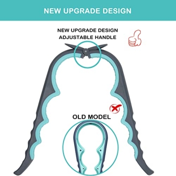 Jar Opener Set for Seniors - 5-in-1 Arthritis Tool