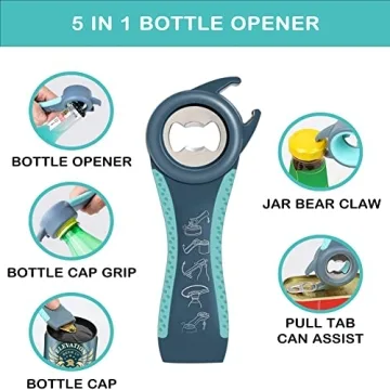 Jar Opener Set for Seniors - 5-in-1 Arthritis Tool