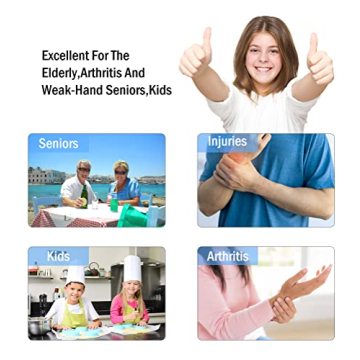 Jar Opener Set for Seniors - 5-in-1 Arthritis Tool