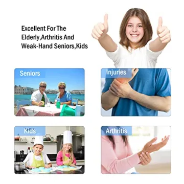 Jar Opener Set for Seniors - 5-in-1 Arthritis Tool