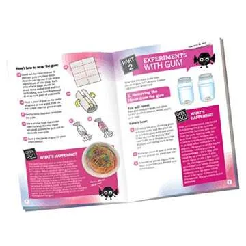 Thames & Kosmos Super Duper Bubble Gum Lab STEM Experiment & Activity Kit | Make Your Own Yummy Bubble Gum in 3 Flavors! | Learn About Science of Elastic Materials | Food Ingredients Included Small