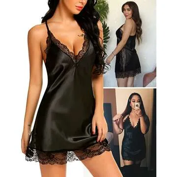 Avidlove Lingerie Chemise - Elegant Nightgown