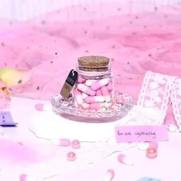 Capsule Letters Message in Bottle - Meaningful Gift