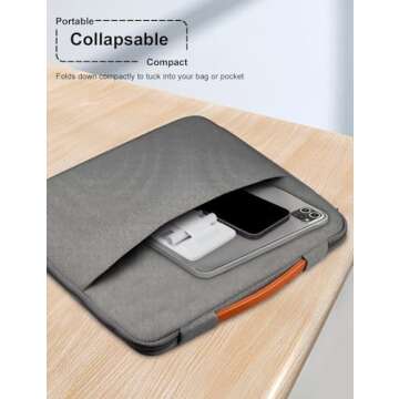 KOTUDAY Cell Phone Holder for Desk, Foldable iPhone Stand Adjustable, Portable Hands Free Mobile Phone Stand for Office, Travel, Video Recording, Filming, White