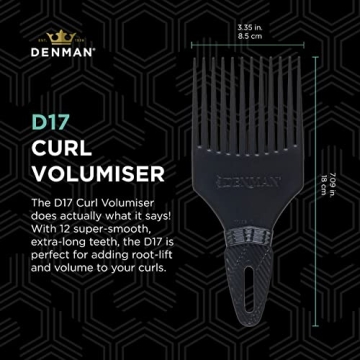 Jack Dean Curl Volumiser Comb for Enhancing Curls