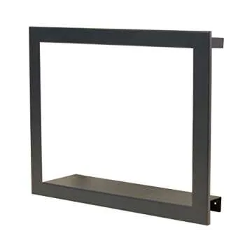 Modern Sprout Smart Growframe Wall Mounted LED Grow Light with Shelf, Black