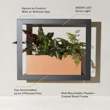 Modern Sprout Smart Growframe Wall Mounted Grow Light