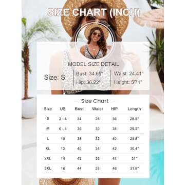 BMJL Women's Tummy Control Mesh One Piece Swimsuit