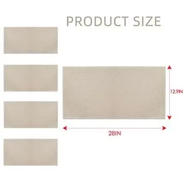 BALCONY & FALCON Waffle Weave Dish Towels for Cleanliness and Style