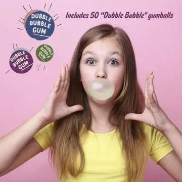 Schylling Retro Gumball Machine Coin Bank - 50 Gumballs Included