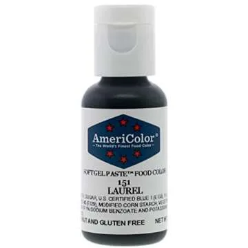AmeriColor Laurel Soft Gel Paste Food Color - Vibrant and Versatile 0.75 oz
