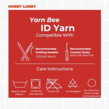 Lion Brand Yarn for Crocheting & Knitting – Soft Yarn Skein – 350 Yards of 100% Acrylic Yarn for Crocheting Blankets, Hats, & More – DIY Handcrafting Accessories – Set of 3