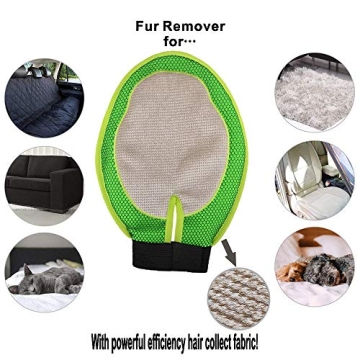 Pet Hair Remover Mitt - Grooming Glove for Cats and Dogs